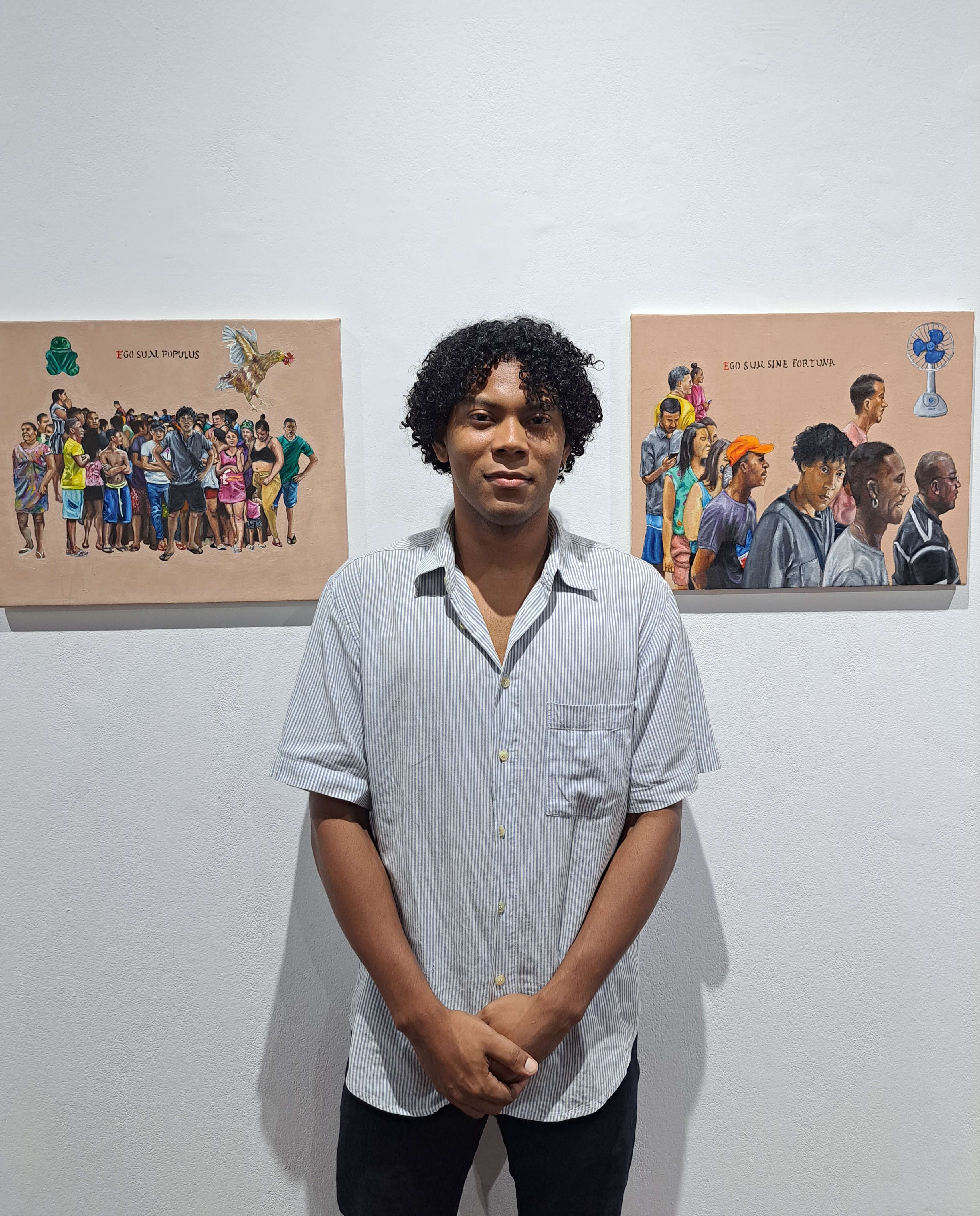 Exposição "Recorte nº 1" no CCBEU (Centro Cultural Brasil e Estados Unidos) (2023).