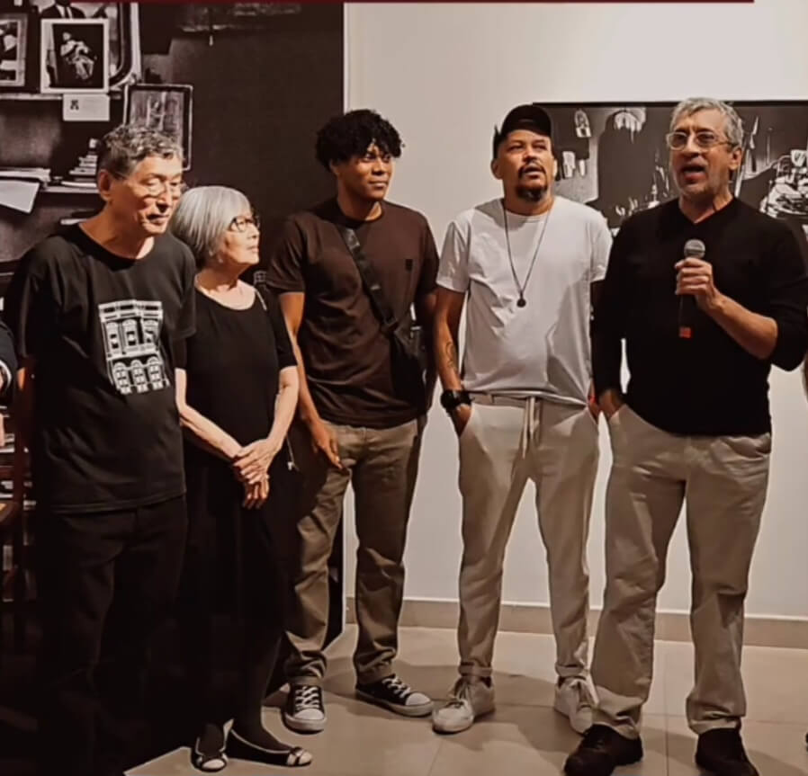 Exposição "Tó texeira - mergulho na vida e obra" no museu da imagem e do som (2025).